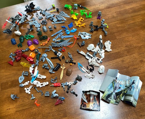 LEGO BIONICLE Bulk Lot 1 lb Random Parts & Pieces 1.4lbs - Picture 2 of 7