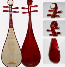 Redwood palisander Pipa (chińska 4-strunowa lutnia, instrument muzyczny Biwa) Pipas