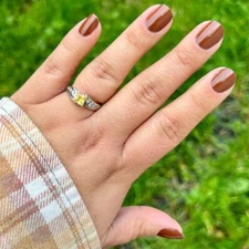 Color Street Nail Polish Strips - Cocoa Craving (FMC276) Warm Chocolate Brown