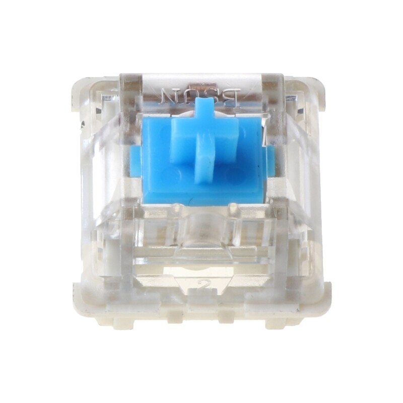 Mechanical Keyboard MX Linear Bluish White 3pin 60g Force PCB Mounted