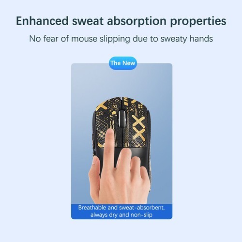 Mouse Grip Tape Skate Handmade Sticker Non Slip Suck Sweat For Logitech G Pro X - Bild 5 von 20