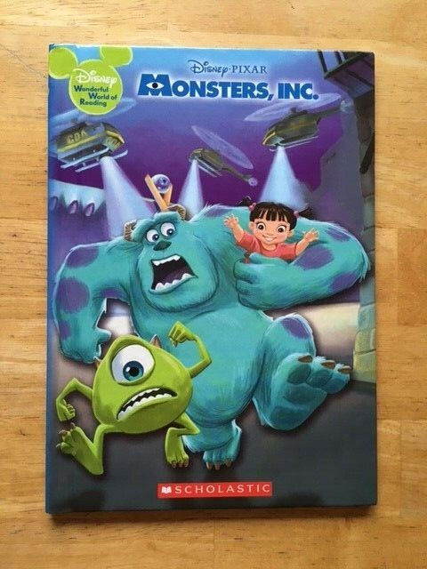 Disney Pixar Monsters, Inc. (Scholastic, Hardcover) 9780717265473