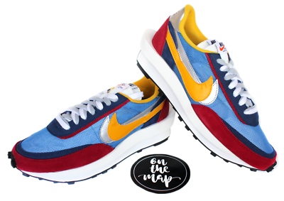 Nike x Sacai LDwaffle Daybreak Varsity Blue Red UK 9 US 10 EUR 44