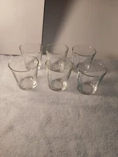 Barware/bar Decor Low ball/Old fashion Glasses Holds 6oz. Clear Glass - Set Of 6
