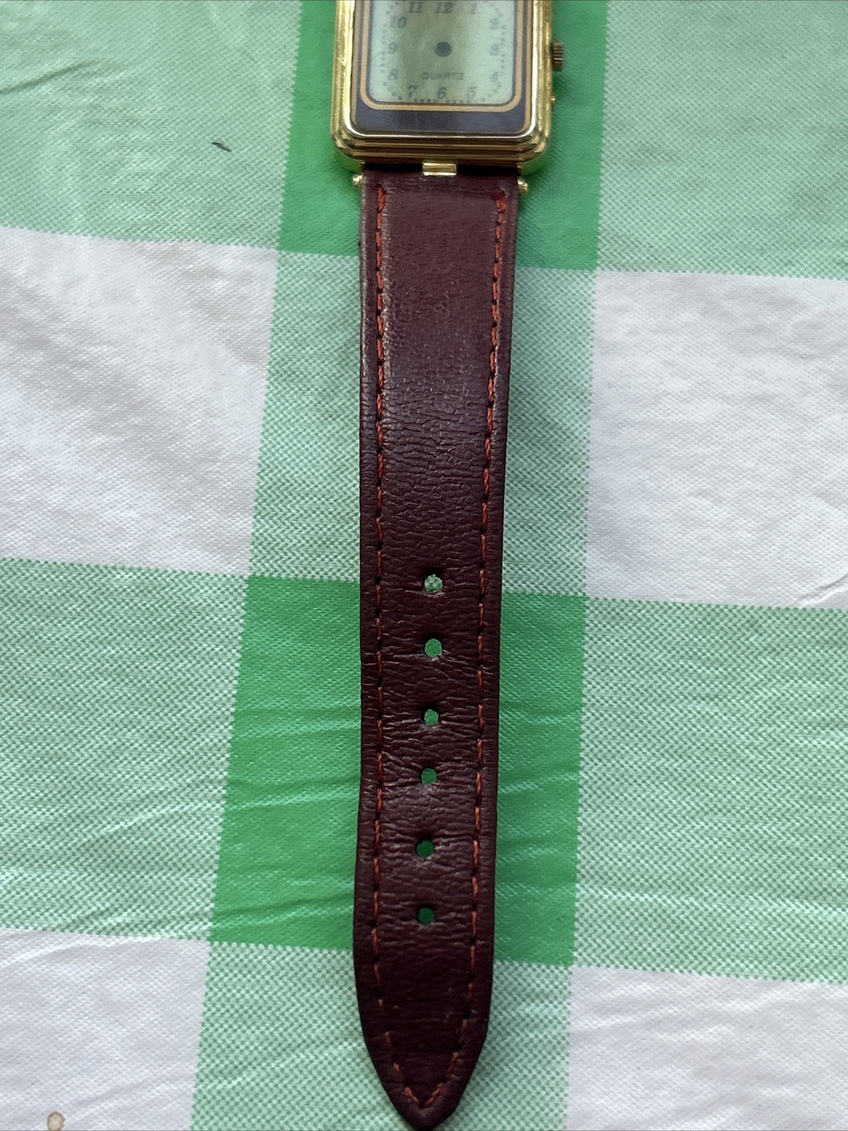 MARCEL RECTANGULAR LADY'S LIQUID QUARTZ ANALOG WA… - image 4