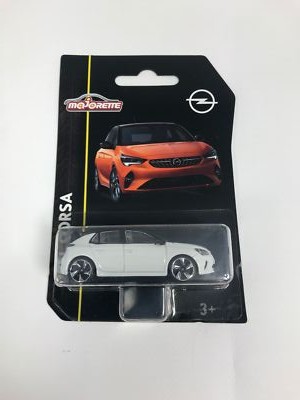 Opel Corsa Toy Car weiß OC11427 Spielzeugauto