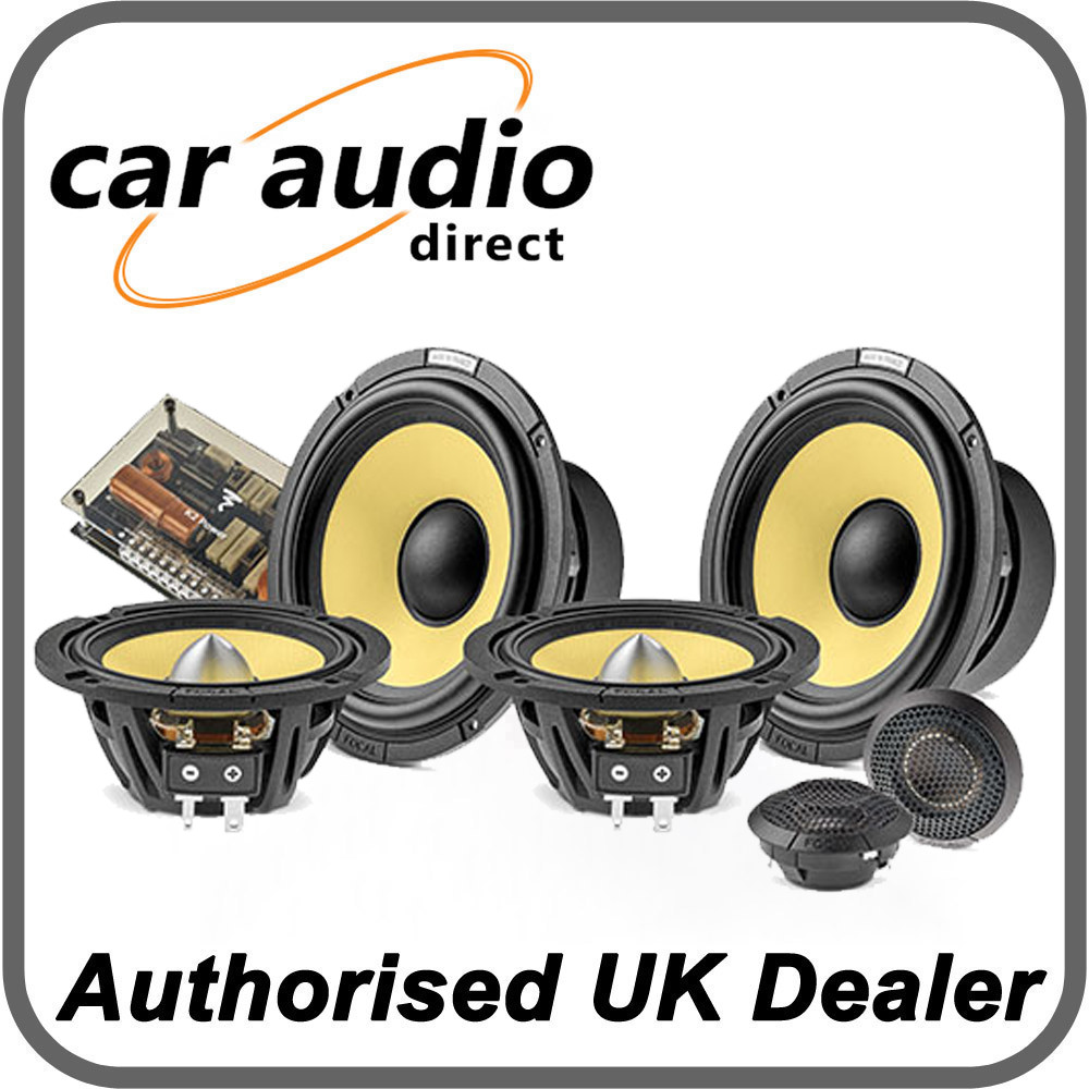 Focal ES165KX3E - ELITE K2 Power 6.5" 16.5cm 3-Way Component Speakers