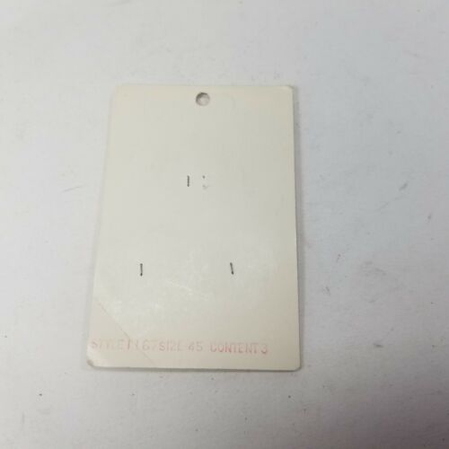 Vintage Lansing Buttons Two Hole Flat New Old Stock Red Circle MCM - Picture 3 of 5