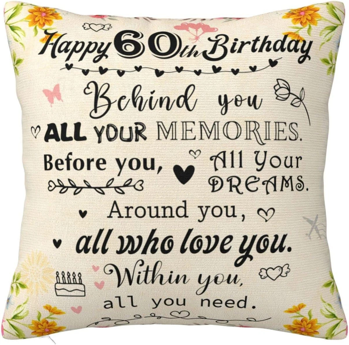 DEBLETEOMH 60th Birthday Gifts for Women 60th Birthday Gift Ideas