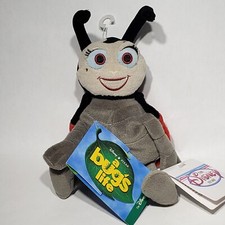 Disney Store A Bug's Life 8" Mini Bean Bag Francis Ladybug Plush Pixar NWT