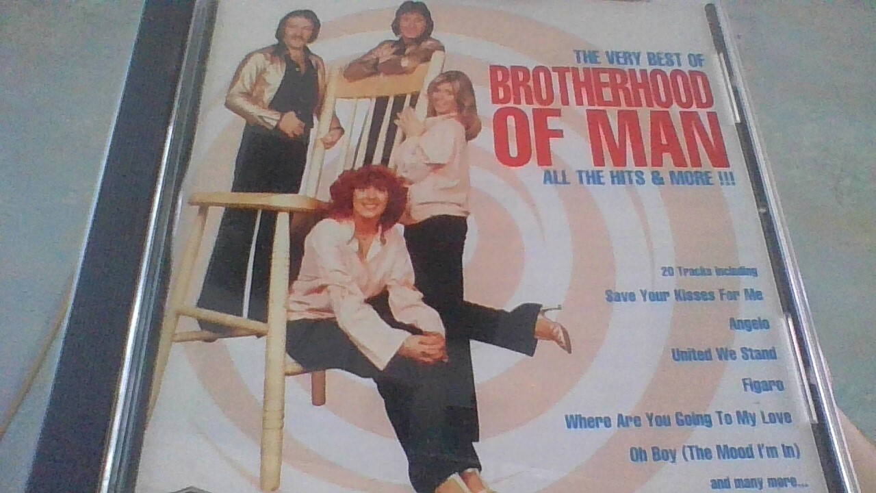 Brotherhood of Man - The Very best of - 20 Track CD Album   - ANGELO & SAILING