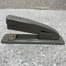 Vintage Swingline Gray Metal Stapler 747 Style USA 8.25" Heavy Duty Office Tool