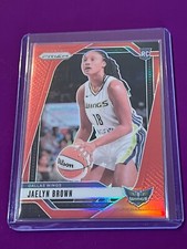 2024 Panini Prizm WNBA Basketball Jaelyn Brown RC Rookie Red 168/299 #31