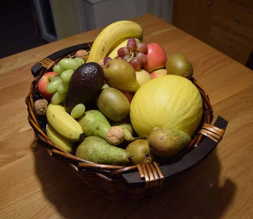 Beautiful Big Wicker Basket 41cm L x 35cm W x 16cm D