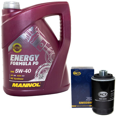 Mann Filtro + Mannol Combi 5W30 Apto Para Seat Ibiza