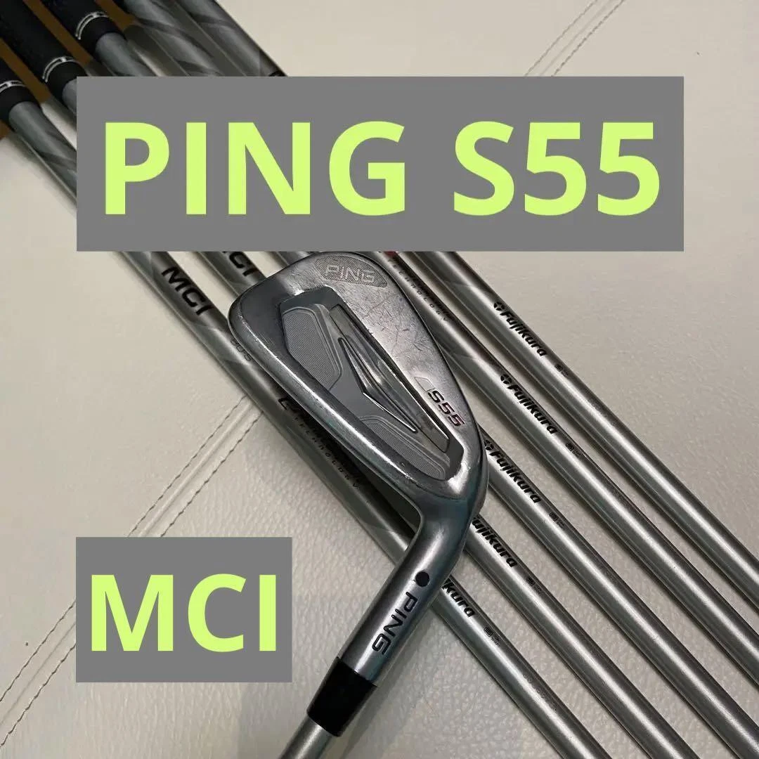 Ping S55 Iron Set Mci80s 5-9 W 6pcs Men Right-Handed Used From Japan