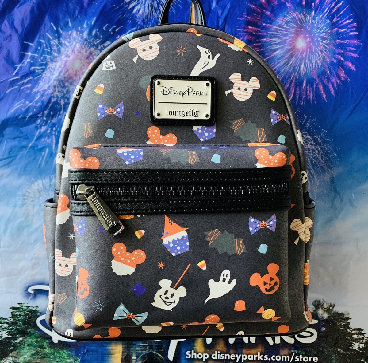 Disney Parks Mickey Icon Halloween Snacks Treats Loungefly 