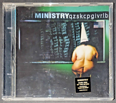 Ministry Dark Side Of The Spoon  CD 1999 First Edition Hype Sticker