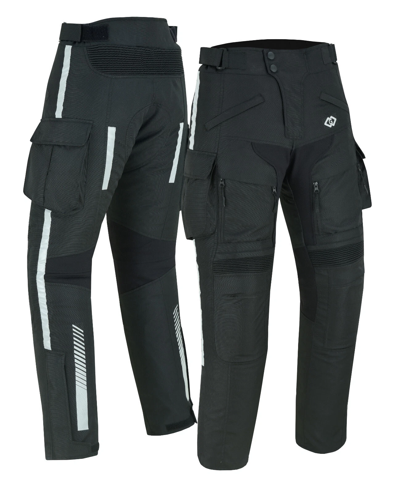 Gallanto Textile Biker Motorcycle Cargo Waterproof Armoured Trousers Pants
Opens in a new window or