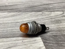 DIALCO 75WATT 125VOLT PANEL MOUNT INDICATOR ORANGE JEWEL LENS #140G66