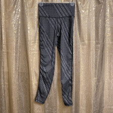 Aerie Chill Play Move High Rise Warm Thick Gray Rope Cozy Leggings, Size S
