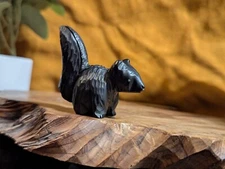 Vintage Skunk Zuni Fetish Carving Tyler Quam