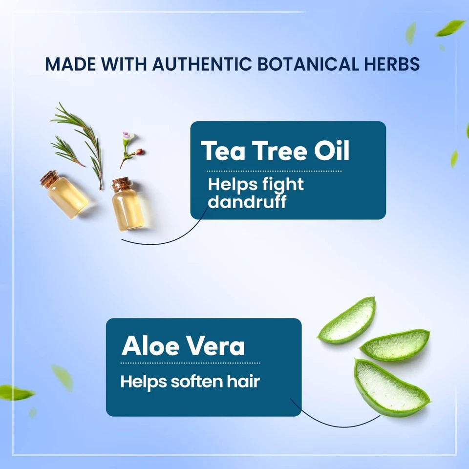 Champú anticaspa del Himalaya calma el cuero cabelludo y nutre el cabello -340 ml-sin S Foto 4 de 4