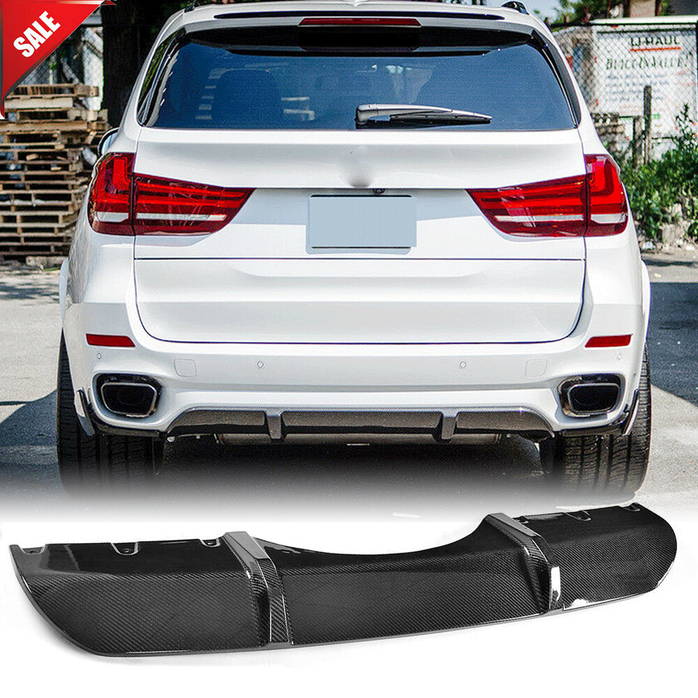 Real Carbon Rear Bumper Diffuser Lip For BMW F15 X5 xDrive50i M