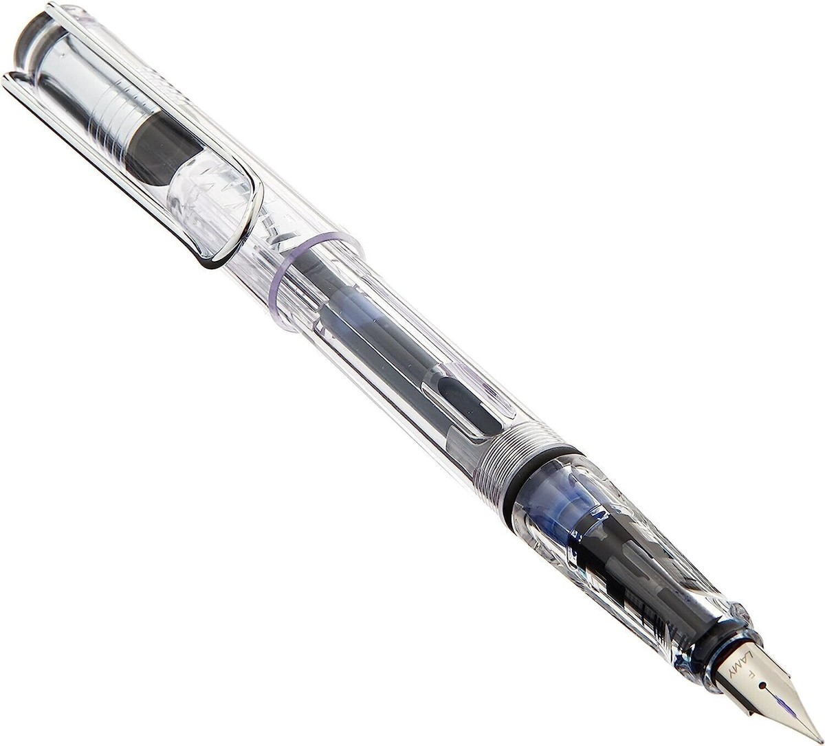 Lamy Vista Fountain Pen Clear Fine Nib (Demonstrator Style)