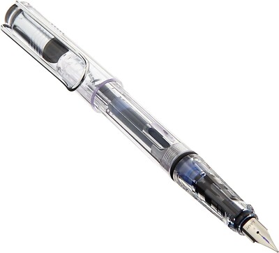 Lamy  Safari Fountain Pen  Special Crystal Clear X Fine Pt New In Box 012xf