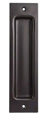 National Hardware N187-022 Flush Pull Oil Rubbed 8" inch Barn DOOR PULL