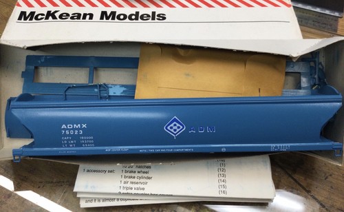 McKean Models Master Series H.O. Kit Escala Coche Gránulos ADM X 75023 | Zustand: Used