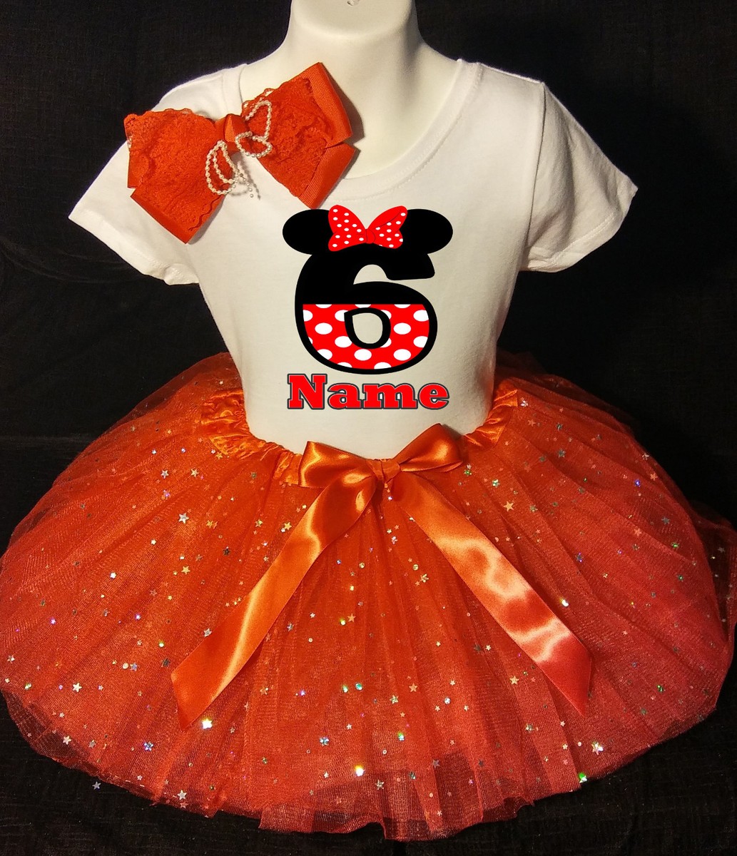 minnie mouse red tutu dress Red Minnie Mouse Tutu Dress Size Nb-5yrs