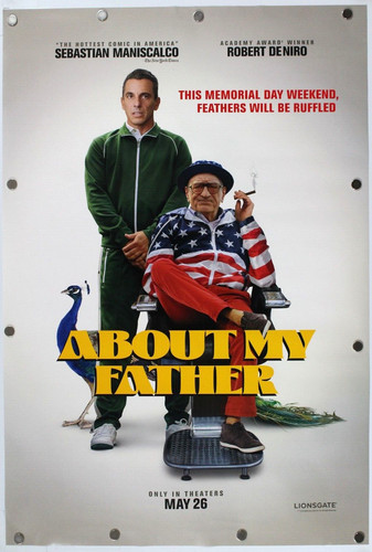 About My Father 2023 Double Sided Original Movie Poster 27" x 40"