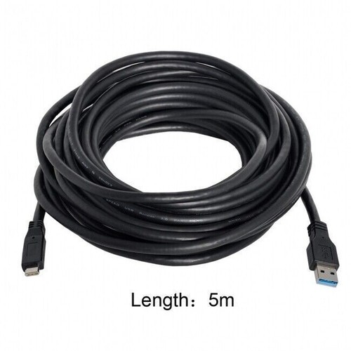 JSER 5m USB-C USB 3.1 Type C Male to USB3.0 Type A Male Data Cable 500cm - Picture 3 of 7