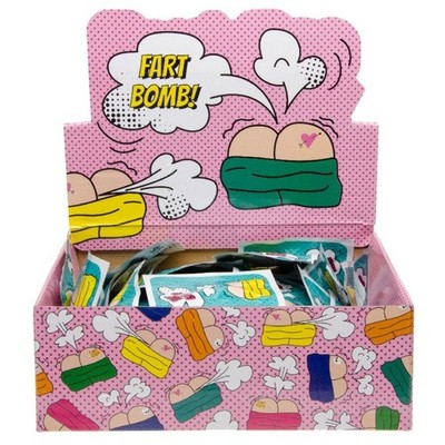 100x Stinkbombe Furzbombe Knalltüte Fart Bomb Fartbag Display - 100 Stück 