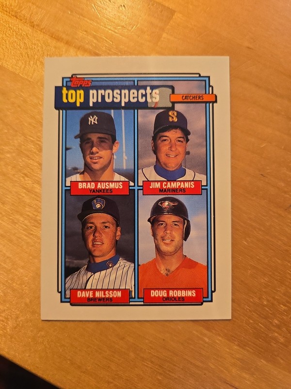 1992 Topps Baseball Lot Of 2 Top Prospects Cards Nos. 58 126 EX-MT