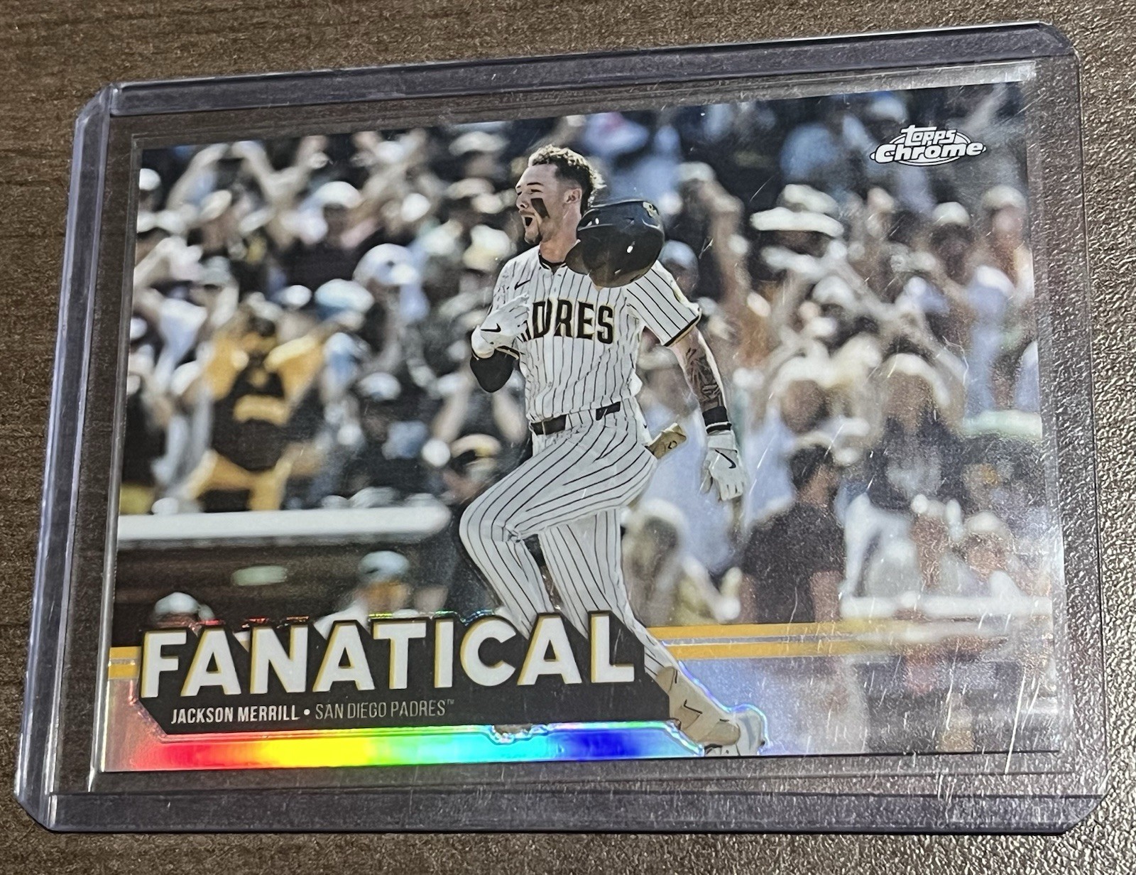 2025 Topps Chrome FANATICAL Jackson Merrill Padres FAN-12 Insert 🔥