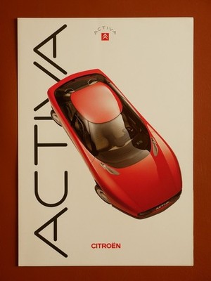 Prospekt Citroën Activa Concept - ca. 1988