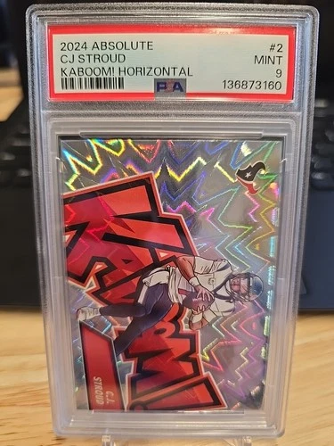 2024 PANINI ABSOLUTE KABOOM! HORIZONTAL #2 CJ STROUD PSA 9