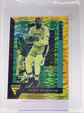 ANDRE DRUMMOND 2020-21 FLUX NBA BASKETBALL GOLD PULSAR PRIZM LAKERS Q6739