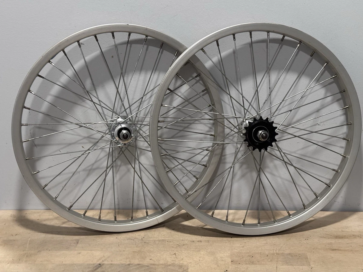 GT Bicycles for BMX Bike-Old School Silver Vintage Bicycle Parts