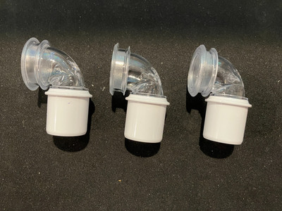 New Respironics DreamWear  Elbow with Swivel. 3-Pack.