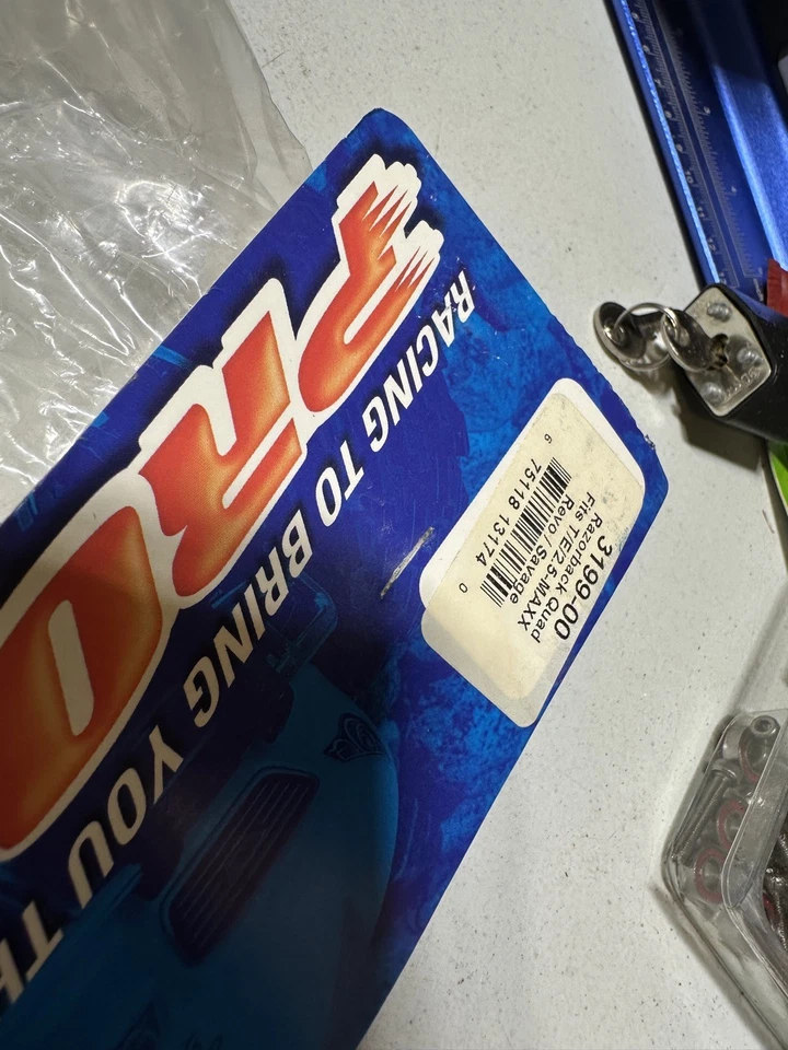 PRO-LINE SUPER RARE !! TMAXX RAZORBACK ATV QUAD UNPAINTED BODY EMAXX SAVAGE REVO - Image 2 of 2