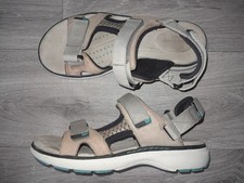 CLARKS UN ROAM UNSTRUCTURED  LEATHER WOMENS FLAT SPORTS WALKING SANDALS SIZE 5