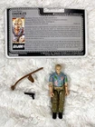 V1 Hasbro Chuckles G.I. Joe Action Figure 1986 Holster Pistol File Card Complete