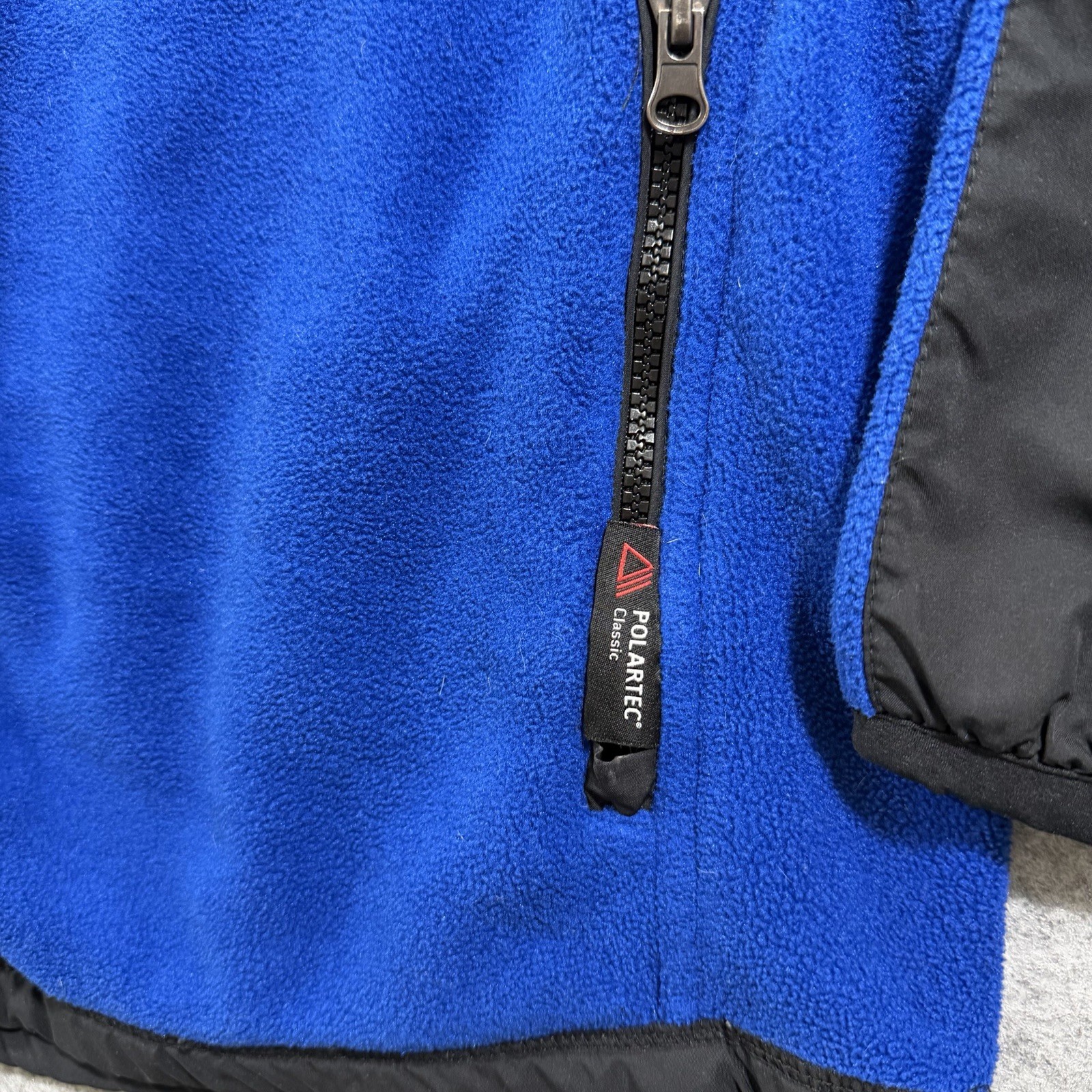 Vintage Polo Ralph Lauren Polartec Hooded Fleece Jacket Mens M Blue Full Zip thumbnail 10
