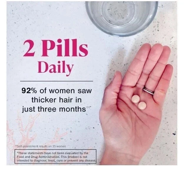 Viviscal Suplemento Dietético Crecimiento Cabello con Complejo de Colágeno 180 Comprimidos Foto 2 de 4