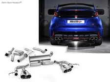 Milltek Duplex Sportauspuffanlage Honda Civic 9 FK2 Type-R je 2x100mm Titan matt