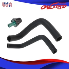 3Pcs Engine Crankcase Breather Hose Black & PCV Valve for 07-2012 Nissan Altima